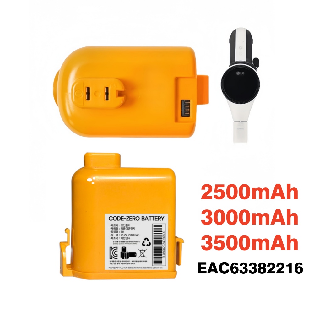 6S Lipo Battery 22.2V 5000Mah - Batterie Li-ion de remplacement pour aspirateur